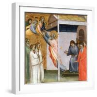 Scene from the Life of St John, C1320-1366-Taddeo Gaddi-Framed Giclee Print