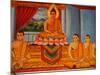 Scene from the Life of the Buddha, Vientiane, Laos, Indochina, Southeast Asia, Asia-Godong-Mounted Photographic Print