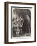 Scene from the Life of the Duc De Biron-George Lance-Framed Giclee Print