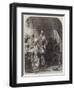 Scene from the Life of the Duc De Biron-George Lance-Framed Giclee Print