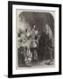 Scene from the Life of the Duc De Biron-George Lance-Framed Giclee Print