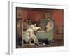 Scene from the Life of the Russian Tsar: Playing Chess, 1865-Viatcheslav Grigorievitch Schwarz-Framed Giclee Print