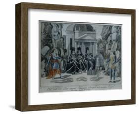 Scene from 'The Magic Flute' by Wolfgang Amadeus Mozart-German School-Framed Giclee Print