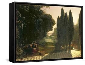 Scene from 'The Merchant of Venice', C.1828-Francis Danby-Framed Stretched Canvas