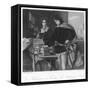 Scene from the Merchant of Venice-null-Framed Stretched Canvas