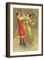 Scene from the Merry Widow-null-Framed Art Print