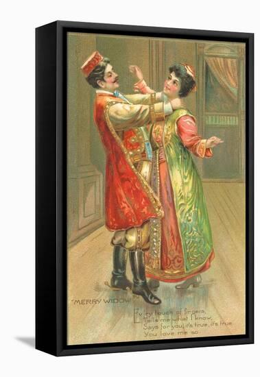 Scene from the Merry Widow-null-Framed Stretched Canvas