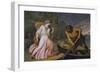 Scene from the Myth of Cupid and Psyche-Felice Giani-Framed Giclee Print