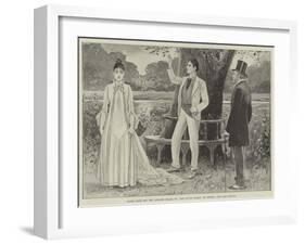 Scene from the New Adelphi Drama of The Silver Falls, by Messers Sims and Pettitt-null-Framed Giclee Print