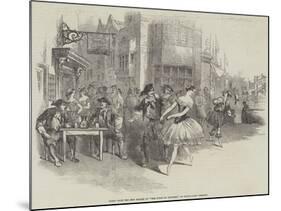 Scene from the New Ballet of The Wags of Wapping, at Drury-Lane Theatre-null-Mounted Giclee Print