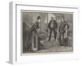 Scene from the New Comedy of Mamma at the Court Theatre-null-Framed Giclee Print