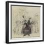 Scene from the New Comedy of Old Heads and Young Hearts, at the Haymarket Theatre-null-Framed Giclee Print