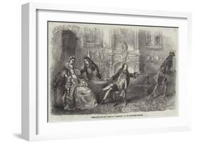 Scene from the New Comedy of Ranelagh, at the Haymarket Theatre-null-Framed Giclee Print