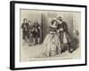 Scene from the New Comic Opera of The Queen of a Day, at the Haymarket Theatre-null-Framed Giclee Print