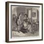 Scene from the New Drama, It's an Ill Wind That Blows Nobody Good, at the Adelphi Theatre-William Ralston-Framed Giclee Print