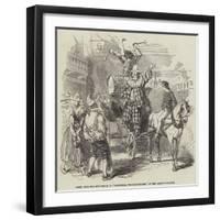 Scene from the New Drama of Belphegor, the Mountebank, at the Adelphi Theatre-null-Framed Giclee Print