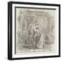 Scene from the New Drama of The Hope of the Family, at the Haymarket Theatre-null-Framed Giclee Print