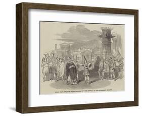 Scene from the New Extravaganza of The Sphinx, at the Haymarket Theatre-null-Framed Giclee Print