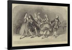 Scene from the New Farce of A Game of Romps, at the Princess' Theatre-null-Framed Giclee Print