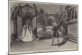 Scene from the New Opera Almina, at Her Majesty's Theatre-null-Mounted Giclee Print