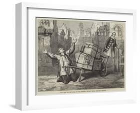 Scene from the New Opera of The Porter of Havre, at the Princess's Theatre-David Henry Friston-Framed Giclee Print