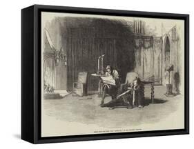Scene from the New Play Louis XI, at the Princess' Theatre-null-Framed Stretched Canvas