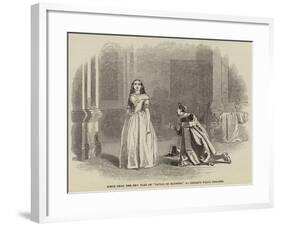 Scene from the New Play of Savile of Haysted, at Sadler's Wells Theatre-null-Framed Giclee Print