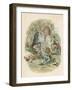 Scene from the Old Curiosity Shop by Charles Dickens, 1841-Hablot Knight Browne-Framed Giclee Print