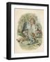 Scene from the Old Curiosity Shop by Charles Dickens, 1841-Hablot Knight Browne-Framed Giclee Print