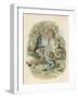 Scene from the Old Curiosity Shop by Charles Dickens, 1841-Hablot Knight Browne-Framed Giclee Print