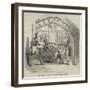 Scene from The Old Guard, at the Princess's Theatre-null-Framed Giclee Print