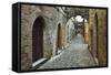 Scene from the Old Town, Rhodes City, Rhodes, Dodecanese, Greek Islands, Greece, Europe-Jochen Schlenker-Framed Stretched Canvas