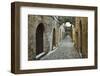 Scene from the Old Town, Rhodes City, Rhodes, Dodecanese, Greek Islands, Greece, Europe-Jochen Schlenker-Framed Photographic Print