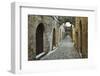 Scene from the Old Town, Rhodes City, Rhodes, Dodecanese, Greek Islands, Greece, Europe-Jochen Schlenker-Framed Photographic Print