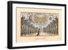 Scene from the opera Il pomo d'oro (The Golden Apple) of A. Cesti to the wedding of Leopold I-null-Framed Giclee Print