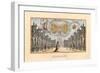 Scene from the opera Il pomo d'oro (The Golden Apple) of A. Cesti to the wedding of Leopold I-null-Framed Giclee Print