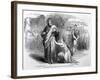 Scene from the Opera "Norma" at Her Majesty's Theatre, London, 1847-null-Framed Giclee Print