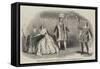 Scene from the Opera of Lucrezia Borgia, at the Princess' Theatre-null-Framed Stretched Canvas