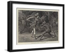 Scene from the Pantomime at the Gaiety Theatre-David Henry Friston-Framed Giclee Print