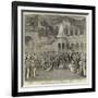 Scene from the Pantomime of Puss in Boots at Drury Lane Theatre-null-Framed Giclee Print