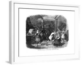 Scene from the Play Sunny Vale Farm, Performed at the Haymarket Theatre, London, 1864-null-Framed Giclee Print