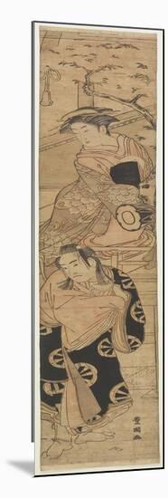 (Scene from the Play Yoshitsune Senbon Zakura), Late 18th-Early 19th Century-Utagawa Toyokuni-Mounted Giclee Print