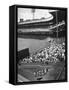 Scene from the Polo Grounds, During the Giant Vs. Dodgers Game-Yale Joel-Framed Stretched Canvas