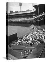 Scene from the Polo Grounds, During the Giant Vs. Dodgers Game-Yale Joel-Stretched Canvas