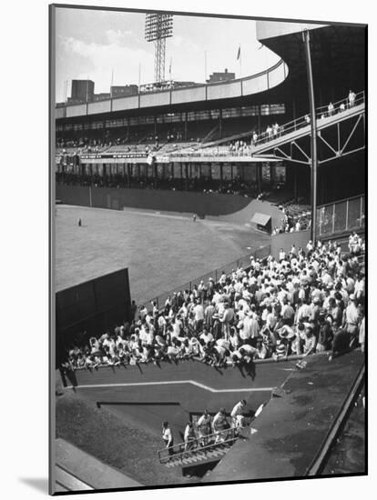 Scene from the Polo Grounds, During the Giant Vs. Dodgers Game-Yale Joel-Mounted Photographic Print