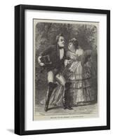Scene from The Poor Gentleman, at the Strand Theatre-David Henry Friston-Framed Premium Giclee Print