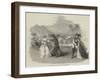 Scene from the Queen of Frogs, at the Lyceum Theatre-null-Framed Giclee Print