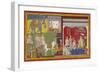 Scene From the Ramayana-null-Framed Giclee Print