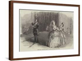 Scene from The Rose of Castile, at Drury Lane Theatre-null-Framed Giclee Print