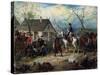 Scene from the Russio-French War in 1812-Friedrich Kaiser-Stretched Canvas